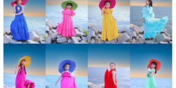 NTK Givan Trần thiết kế cho các bé gái BST “Màu Mùa Hè” 