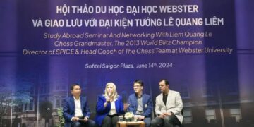 Hội thảo học bổng du học Đại học Webster và giao lưu với đại kiện tướng Lê Quang Liêm