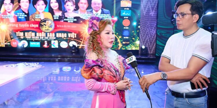 Nữ hoàng doanh nhân Kim Thoa, chân dung nhà tổ chức quyền lực cuộc thi Ngôi sao nhạc Việt 2024.