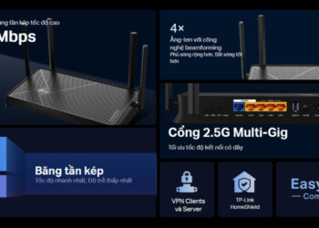 TP-Link Archer BE230 – Router Wi-Fi 7 đầu tiên ra mắt tại Việt Nam