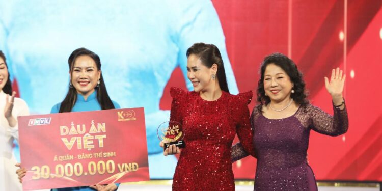 Kim Liên đoạt giải Á Quân Dấu Ấn Việt mùa đầu tiên