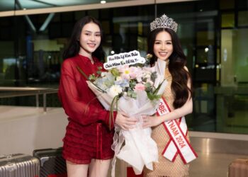 Á hậu 1 Đỗ Hà Trang rạng rỡ khi lên đường đi thi The Miss Globe 2024