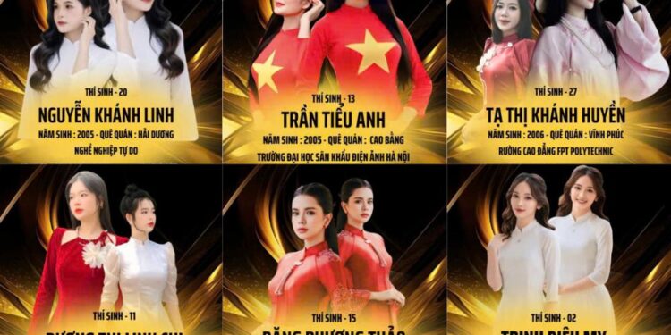 Những gương mặt nổi trội đầu tiên đăng ký phần thi Ảnh Online cuộc thi “Hoa hậu Di Sản Áo Dài Việt Nam 2024”