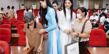 Hoa hậu Lương Thùy Linh và thí sinh Hoa hậu Quốc gia Việt Nam 2024 lan tỏa yêu thương