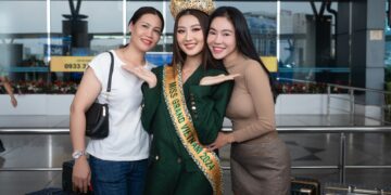 Hoa hậu Quế Anh sang Campuchia dự thi Miss Grand International 2024