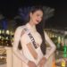 Á hậu Bùi Khánh Linh diện thiết kế cắt xẻ trong buổi nhận sash tại Miss Intercontinental
