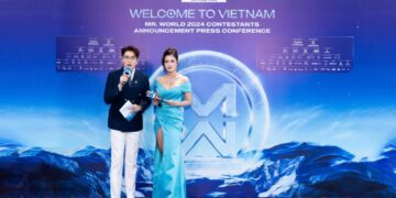 Dàn Hoa Á hậu, Nam vương khoe sắc tại thảm đỏ trao sash Mr World 2024 tổ chức ở Việt Nam