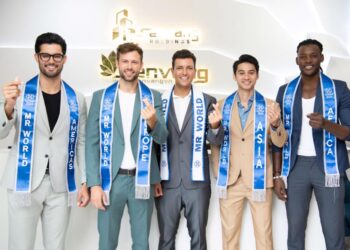 Top 5 Mr World 2024 được chào đón nồng nhiệt ở TP.HCM