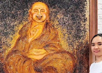 Lê Thị Bích Ngà vẽ tranh để cân bằng đời sống