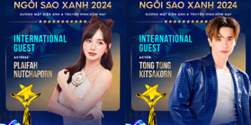 Idol Kpop – Samuel, cặp sao Thái Lan – Tong Tong & Plaifah… cùng góp mặt tại lễ trao giải Ngôi Sao Xanh 2024