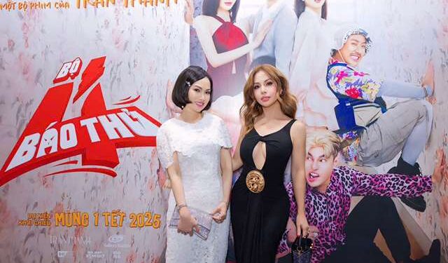 Nữ ca sĩ tỉ phú’ Hà Phương hiếm hoi sánh bước cùng Minh Tuyết trên thảm đỏ sự kiện