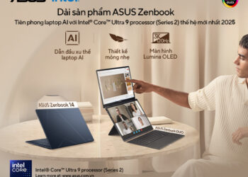 ASUS ra mắt các mẫu laptop AI đầu tiên tại Việt Nam trang bị Intel® Core™ Ultra (Series 2) 2025