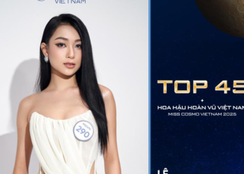 Trương Quí Minh Nhàn, Nguyễn Phạm Thiên Kim, Phạm Thị Diễm Nhi bước vào top 45 Hoa Hậu Hoàn Vũ Việt Nam 2025