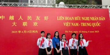 Hoa hậu Thanh Thủy đồng hành cùng thanh niên Việt Nam trong sự kiện “Gặp gỡ hữu nghị nhân dân Việt Nam – Trung Quốc”