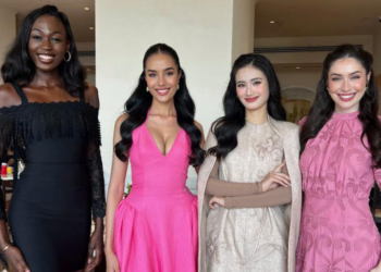 Ảnh Ý Nhi chụp cùng Hoa hậu Thái Lan gây chú ý