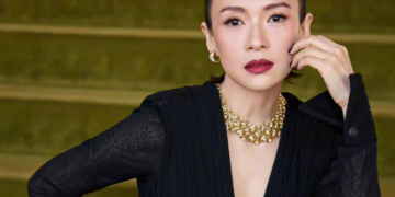 Chương Tử Di diện thiết kế của nhà mốt Cong Tri tại The Gold House Gala Awards: Khi biểu tượng điện ảnh Châu Á lựa chọn thời trang Việt