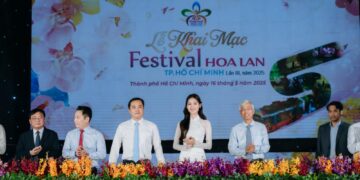 Hoa hậu Võ Lê Quế Anh trở thành đại sứ Festival Hoa Lan 2025, tỏa sáng tại Vietnam Floral Show