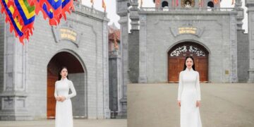 Sau gần 1  năm đăng quang, Hoa hậu Sam Sam Nguyễn về thăm Đền Hùng tại quê nhà