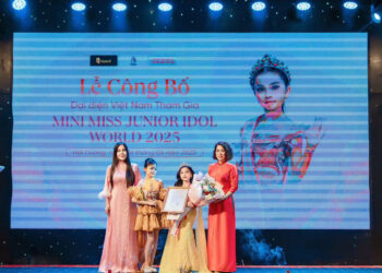 Lê Ngọc Minh Giang- Mẫu nhí đến từ Hải Dương sang Thái Lan dự thi Mini Miss Junior Idol World 2025