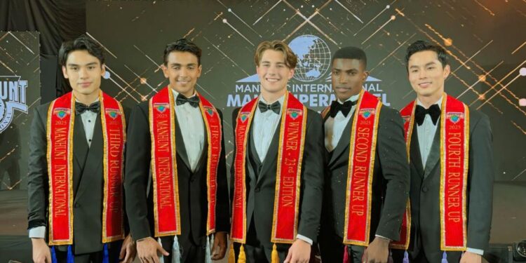 Manhunt International 2025: Vũ Linh mang về danh hiệu Á vương 4 cho Việt Nam