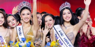 Top 2 chung cuộc Hoa Hậu Hoàn Vũ Việt Nam gọi tên: Hoa hậu Nguyễn Hoàng Phương Linh và Á hậu Đỗ Cẩm Ly