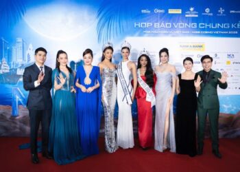 Hoa hậu Hoàng Thanh Nga xuất hiện nổi bật tại họp báo Miss Cosmo Vietnam 2025 với phong cách quý phái