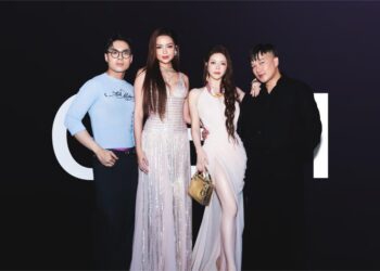 ‘Phú bà’ Lý Nhã Kỳ đeo set kim cương 2 tỷ đồng đi xem show thời trang