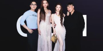 ‘Phú bà’ Lý Nhã Kỳ đeo set kim cương 2 tỷ đồng đi xem show thời trang