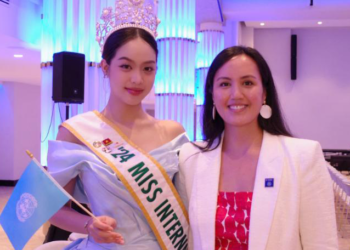 Hoa hậu Thanh Thủy dự Hội nghị UN Women, chia sẻ dự án Nước sạch tại Hoa Kỳ