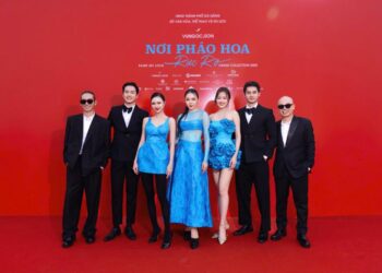 Top 3 Hoa hậu Quốc gia Việt Nam hội ngộ tại show thời trang của VUNGOC&SON