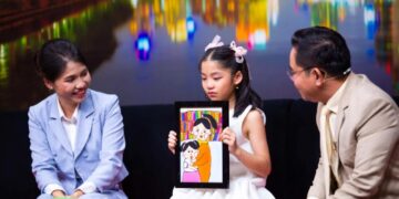 Đằng sau thói quen bóc da tay của Tuệ Lâm là cả một tuổi thơ chất đầy áp lực