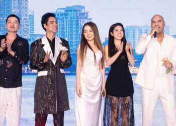 Liên tục sánh đôi bên A Tuân, phải chăng Ny Saki là tình mới của ông trùm truyền thông?