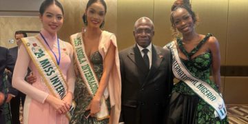 Hoa hậu Huỳnh Thị Thanh Thủy dự lễ kỷ niệm 50 năm thiết lập quan hệ ngoại giao Việt Nam – Angola