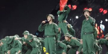 Sao Nhập Ngũ Concert 2025:  Khi âm nhạc mang hình hài người lính