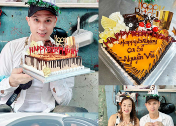 Nhiều người ngưỡng mộ khi Nguyên Vũ kỷ niệm ngày sinh nhật