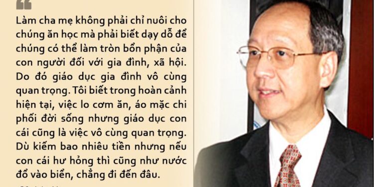 GS John Vu – Nguyên Phong: Không thể xây dựng quốc gia lớn mạnh nếu bỏ quên giáo dục đạo đức