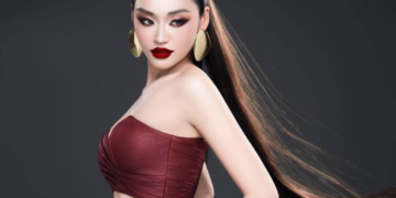 Hoa hậu Yến Nhi dậy từ 4 giờ sáng trang điểm, làm tóc thi Miss Grand International