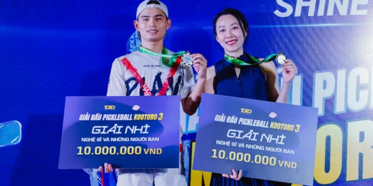 Ngắm Dàn sao Việt diện trang phục trên giải đấu Pickleball Kootoro Tournament mùa 3