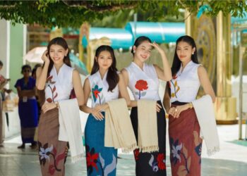 Hoa hậu Thanh Thủy gây chú ý trong chuỗi hoạt động công du Myanmar, đọ sắc cùng mỹ nhân Thae Su Nyein