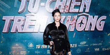 Lý Nhã Kỳ nổi bật trên thảm đỏ phim “Tử chiến trên không”, thân thiết bên đàn em Kaity Nguyễn