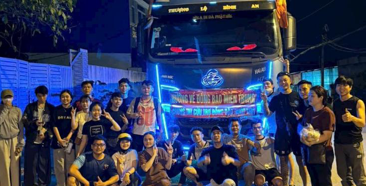 Chuyến xe của những tấm lòng nhân ái đến với Phú Yên