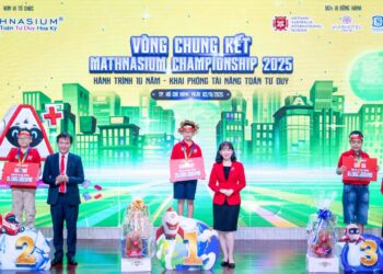 18 thí sinh ưu tú nhất đoạt giải Chung kết phía Nam Mathnasium Championship 2025- Hành trình 10 năm Khai phóng tài năng Toán tư duy