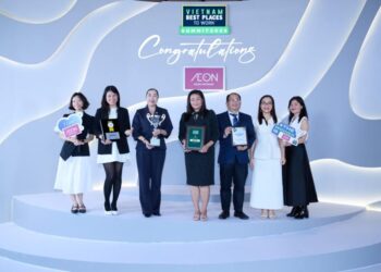 Aeon Việt Nam – Ba năm liên tiếp Top 1 nơi làm việc tốt nhất ngành bán lẻ