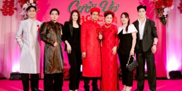 Sánh đôi cùng chồng, Hoa hậu Hoàng Thanh Nga ngập tràn hạnh phúc trong buổi ra mắt “Cưới Vợ Cho Cha”