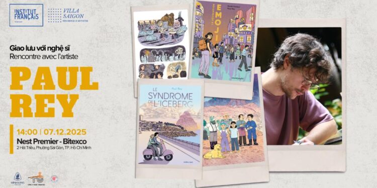 Gặp gỡ với Nghệ sĩ PAUL REY – Viễn tưởng về một tương Tương lai bị nhấn chìm