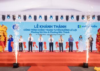 Khánh thành công trình chỉnh trang tuyến đường Lê Lợi- Góp phần hoàn thiện diện mạo đô thị trung tâm TP.Hồ Chí Minh