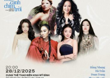 Sân khấu “Về đây bốn cánh chim trời” – Khi không gian hoá thành bầu trời ký ức