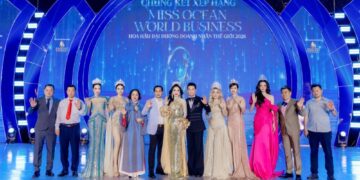 Sau cú nổ Miss Ocean World Business 2026 thế giới đang gọi tên bộ đôi quyền lực Chủ tịch Hoa Hậu Lucy Hà – Anrê Trương Quốc Uy