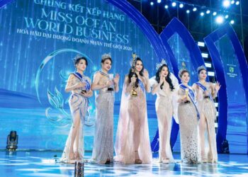 Chung kết Miss Ocean World Business 2026: Đêm huy hoàng bùng nổ tại phố biển Vũng Tàu