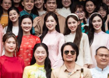 Dàn hoa hậu, á hậu rạng rỡ dự lễ khai trương đầu năm 2026 của Công ty Sen Vàng